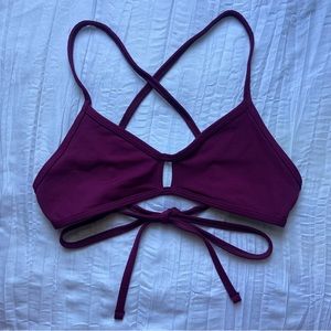 Jolyn Vent Tie-Back Top